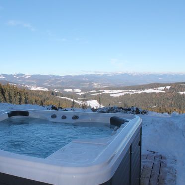 Winter, Almhütte Hebalm, Pack, Steiermark, Steiermark, Österreich