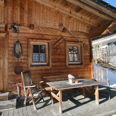 Außen Winter 2, Berghütte Lindenalm, Hippach, Zillertal, Tirol, Österreich