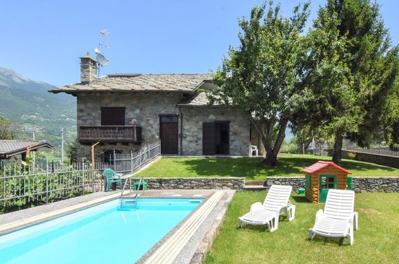 Außen Sommer 1 - Hauptbild, Apartment pro de Solari, Fenis, Aostatal, Aostatal, Italien