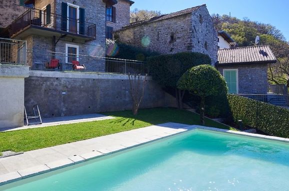 Außen Winter 24, Rustico Rina, Varenna, Comer See, Lombardei, Italien