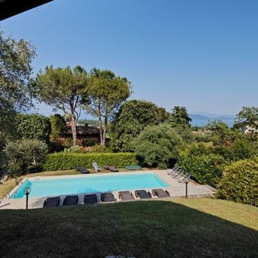 Außen Sommer 4, Villa Palomar, San Felice del Benaco, Gardasee, Lombardei, Italien