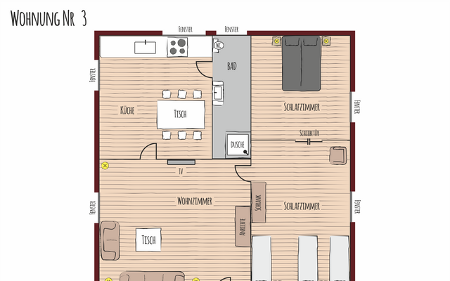 Ferienwohnung Nr. 3 image 9 - Gut Oehe