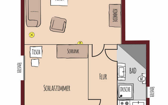 Ferienwohnung Nr. 6 image 8 - Gut Oehe