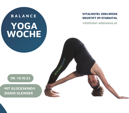 Angebot: Yoga-Balance-Woche - Vitalhotel Edelweiss