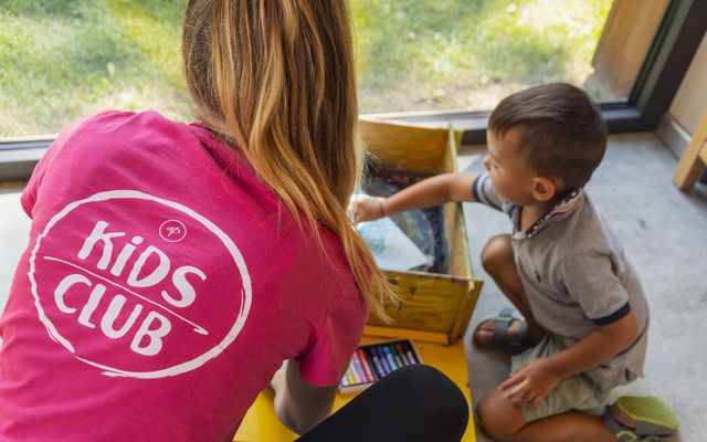 Kinderbetreuung im Familienhotel