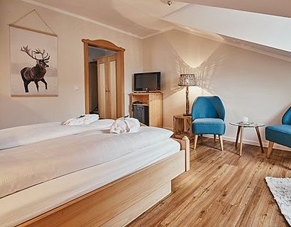 Hotel Zum Bräu: Doppelzimmer Bergstüberl