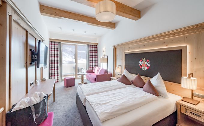 Hotel Zimmer: Doppelzimmer Sky - Ski | Golf | Wellness  Hotel Riml ****S