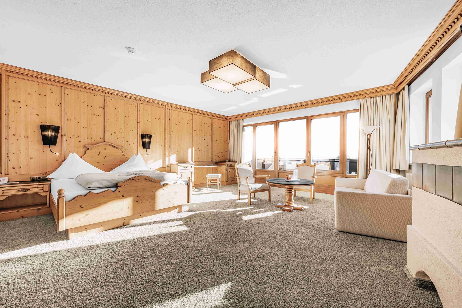 Hotel Zimmer: Doppelzimmer Panorama - Ski | Golf | Wellness  Hotel Riml ****S