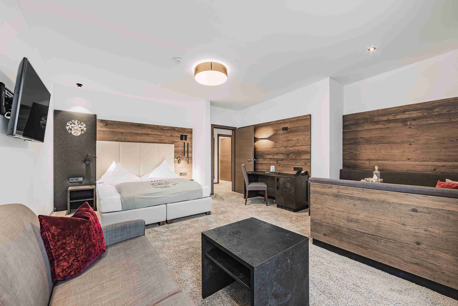 Hotel Zimmer: Suite Gletscherblick - Ski | Golf | Wellness  Hotel Riml ****S