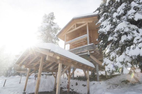 Außen Winter 6, Chalet Zirbenwald II, Turracher Höhe, Steiermark, Steiermark, Österreich