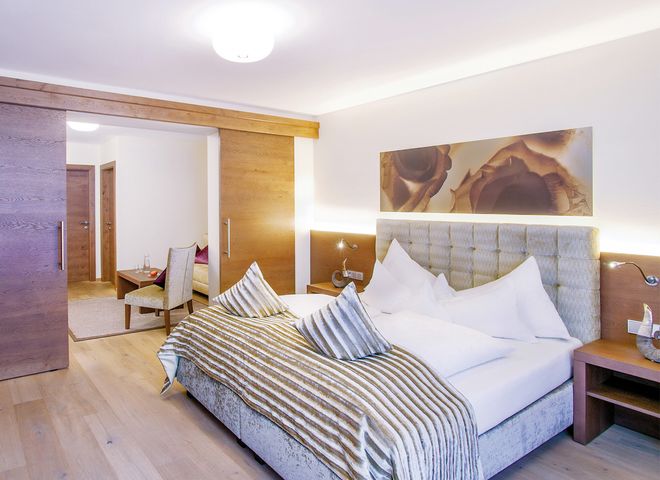 hotel pokoj: Amethyst 2-pokojový - Kaiserhof 5*superior