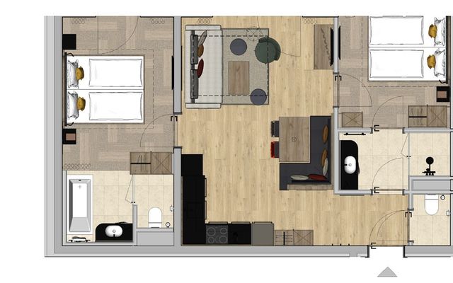 2-Bedroom Apartment  »Comfort« image 6 - ALPINE COLLECTION WILDSCHÖNAU