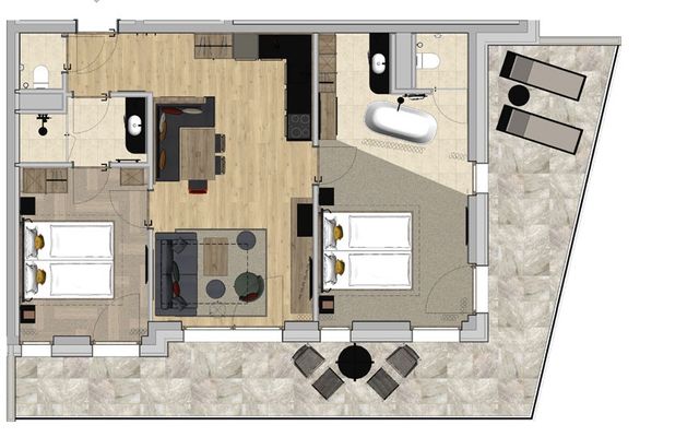 2-Bedroom Apartment  »Premium« image 7 - ALPINE COLLECTION WILDSCHÖNAU