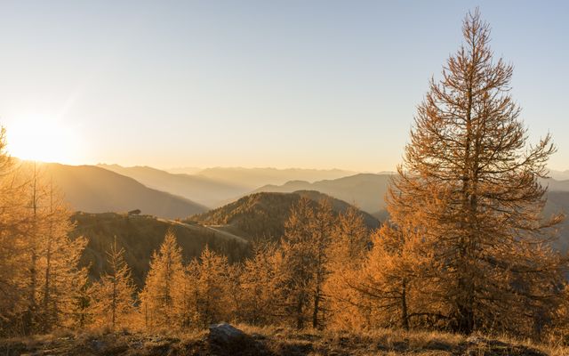Herbststimmung in den Bergen in Bad Kleinkirchheim