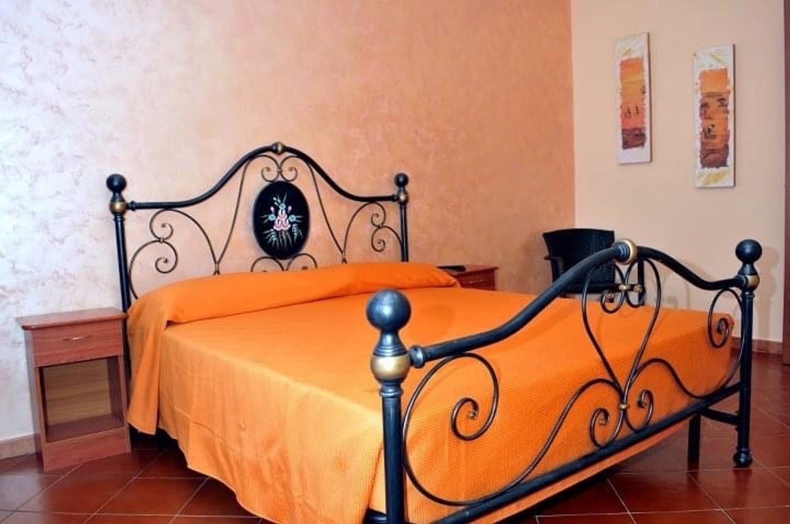Doppelzimmer - Orange - Granatapfel - Lavendel image 1 - B&B Rio Casaletto | Casaletto Spartano | Kampanien | Italien