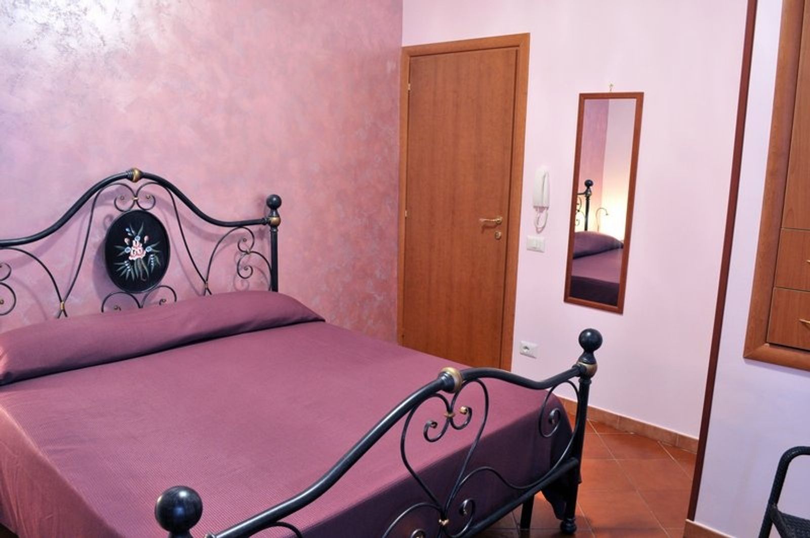Doppelzimmer - Orange - Granatapfel - Lavendel image 5 - B&B Rio Casaletto | Casaletto Spartano | Kampanien | Italien