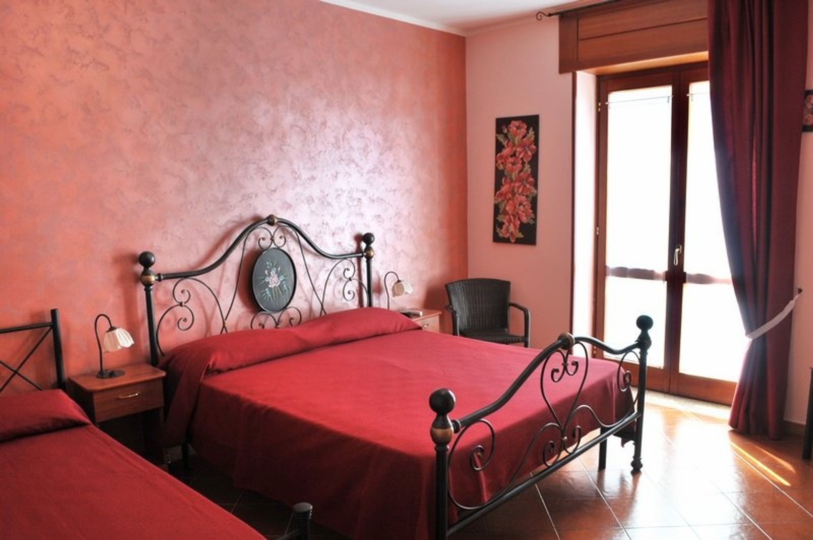 Doppelzimmer - Orange - Granatapfel - Lavendel image 4 - B&B Rio Casaletto | Casaletto Spartano | Kampanien | Italien