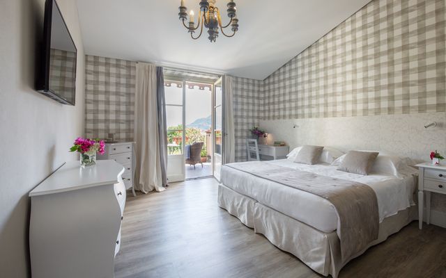 Kétágyas vagy kétágyas szoba egyszemélyes ággyal image 2 - Park Hotel Villa Belvedere | Lago Maggiore | Italien