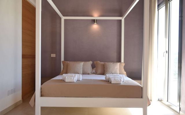 Négyágyas szoba tengerre néző kilátással image 1 - Hotel Torre di Fyos | Perdifumo | Kampanien | Italien