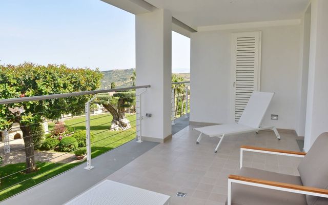 Négyágyas szoba kertre néző kilátással image 1 - Hotel Torre di Fyos | Perdifumo | Kampanien | Italien