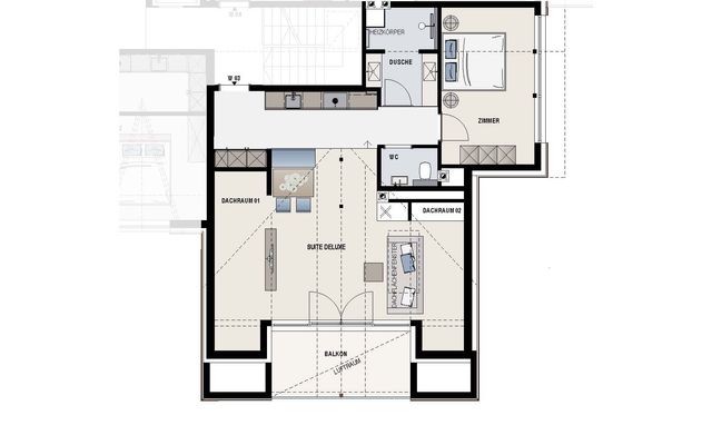 Suite Deluxe image 4 - Hotel Sunshine Superior | Kappl | Tirol | Austria