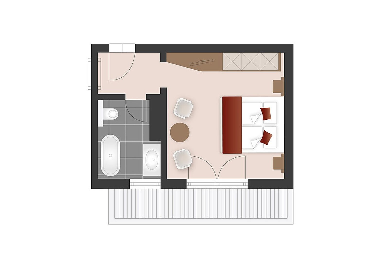 Doppelzimmer Alpine Klarheit  image 7 - Hotel Kristall | Leutasch | Tirol | Austria