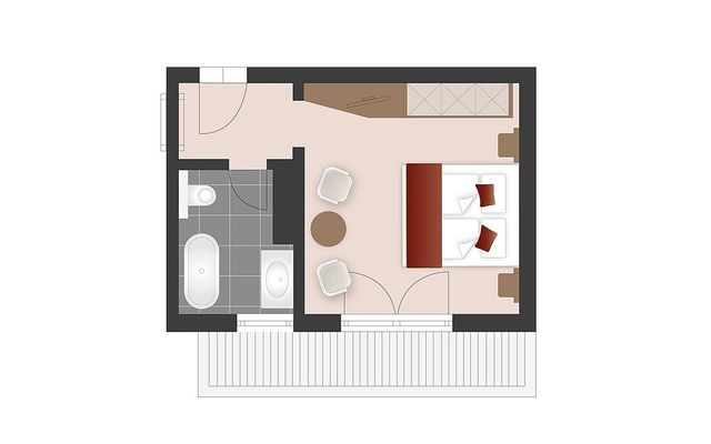 Kétágyas szoba alpesi tisztaság  image 7 - Hotel Kristall | Leutasch | Tirol | Austria