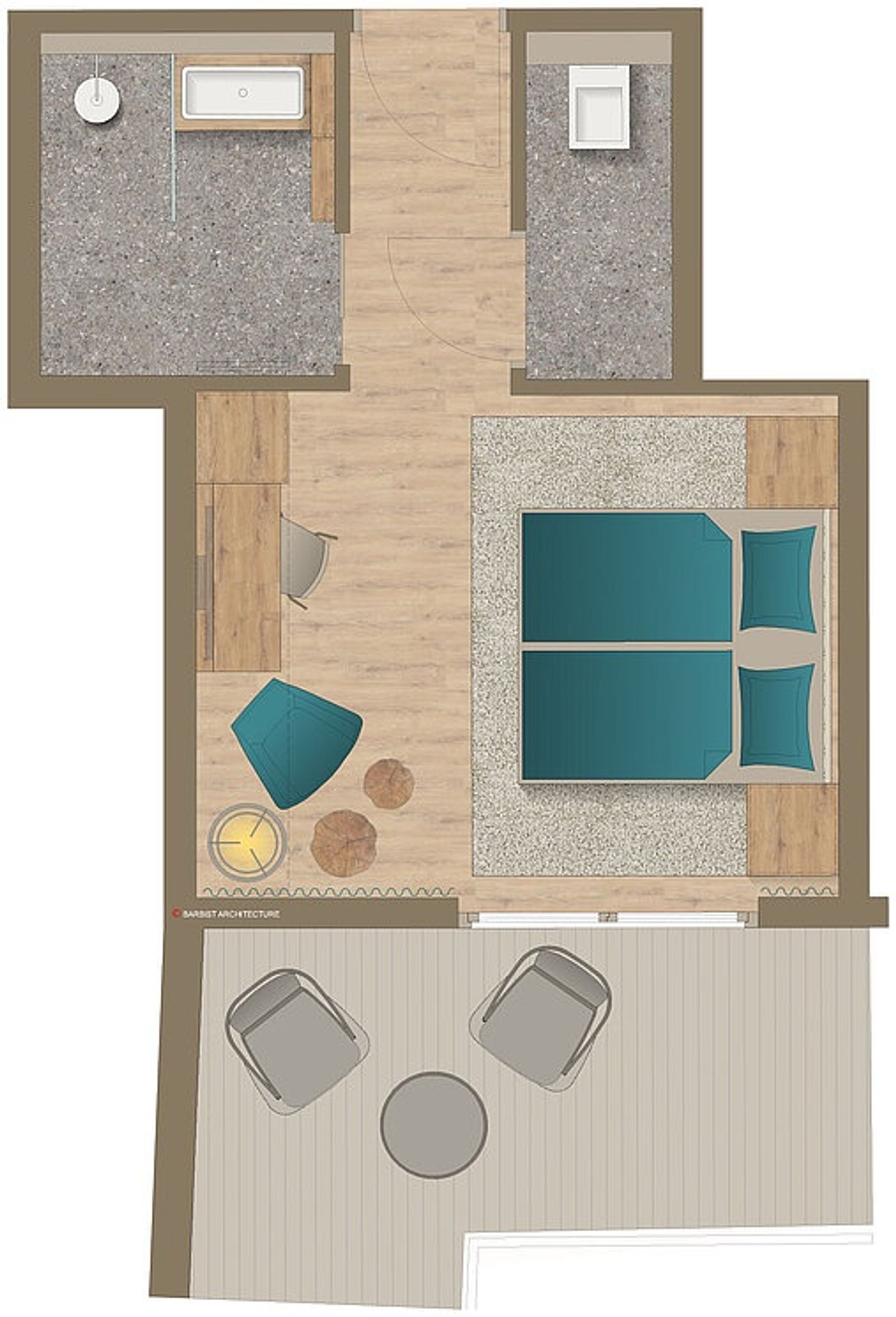  Doppelzimmer Alpine Bergkristall image 3 - Hotel Kristall | Leutasch | Tirol | Austria