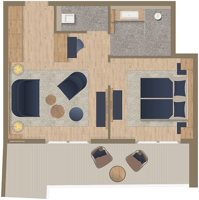 Suite Kristall  image 6 - Hotel Kristall | Leutasch | Tirol | Austria
