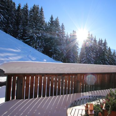 Winter, Hütte Feldalphorn, Auffach, Tirol, Österreich