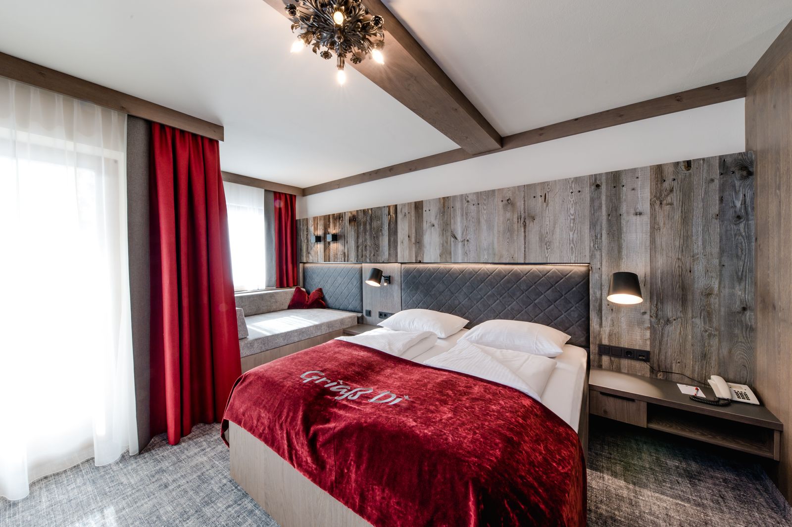 Doppelzimmer Kat.2 image 3 - 4 Sterne Wellnesshotel in Zauchensee Hotel Alpenrose Zauchensee