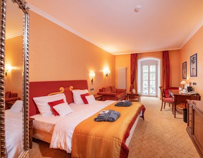 Göbel´s Schlosshotel Prinz von Hessen: Deluxe double room Schlosspark Villa