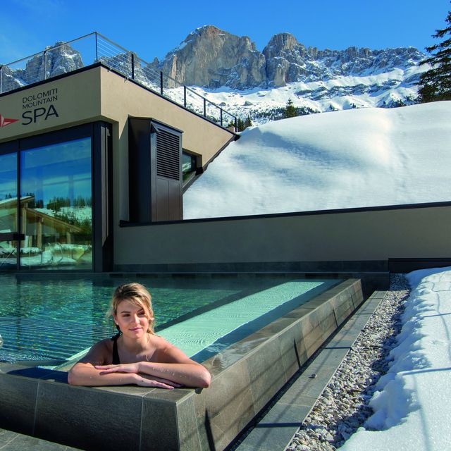 Moseralm Dolomiti Spa Resort in Karersee, Trentino-Südtirol, Italien