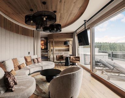 Wellness & Naturhotel Tonihof: luxury suite ALMSINFONIE