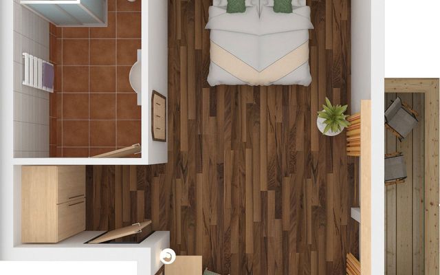 Unterkunft Zimmer/Appartement/Chalet: Doppelzimmer