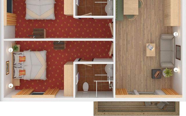 Accommodation Room/Apartment/Chalet: Hotel suite