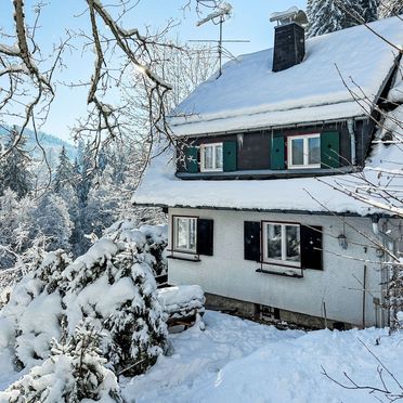Außen Winter 29, Schwarzwaldhütte Kesslerberg, Hinterzarten, Schwarzwald, Baden-Württemberg, Deutschland