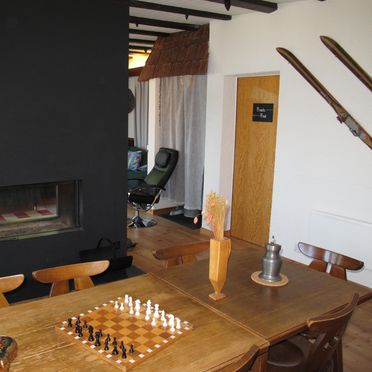 Esszimmer, Chalet les Crettaux, Haute-Nendaz , Wallis, Schweiz