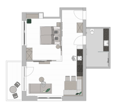 Studio Deluxe für 2-4 Personen