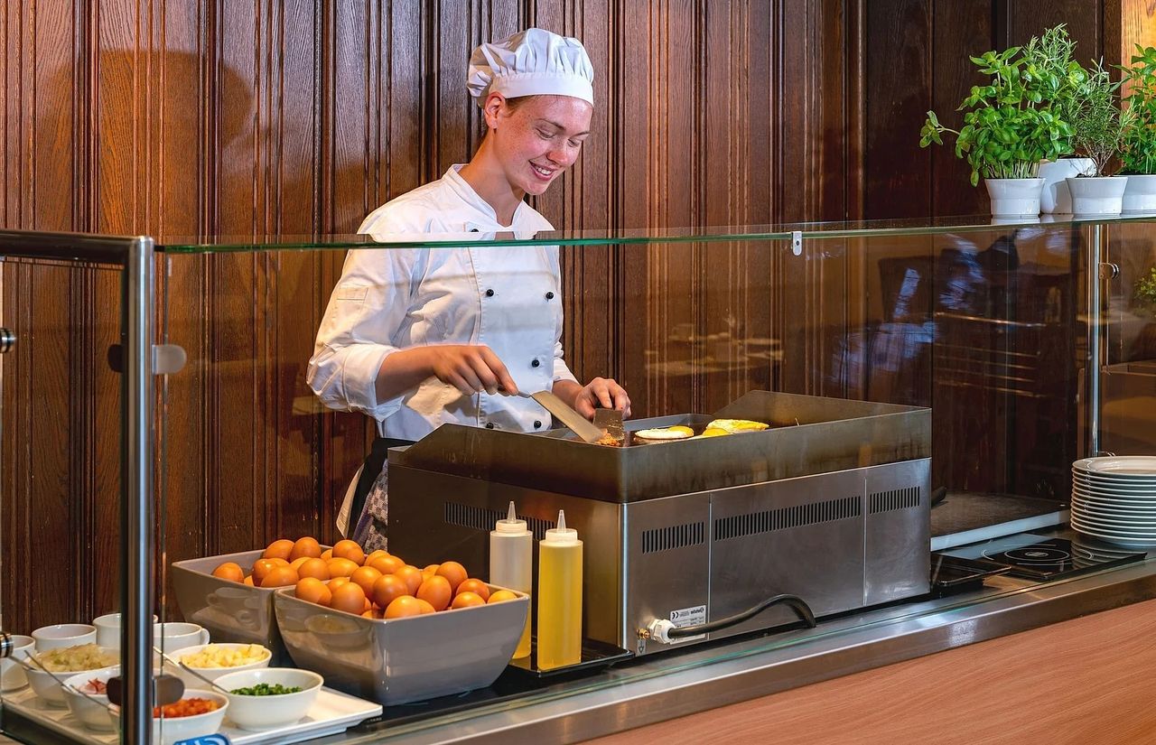 AHORN Harz Hotel Braunlage Frühstück Eierstation