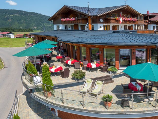 Hotel Birkenhöhe in Hirschegg, Kleinwalsertal, Vorarlberg, Austria