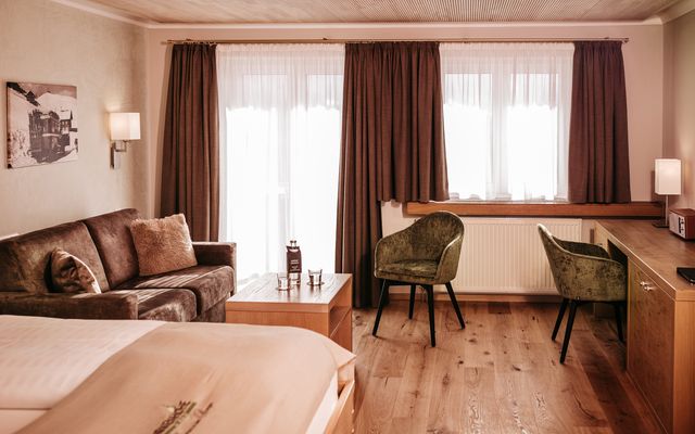 Unterkunft Zimmer/Appartement/Chalet: Doppelzimmer "Talblick"