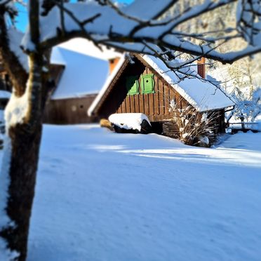 Winter, Mühlsteinhütte, Bad St. Leonhard, Carinthia , Austria