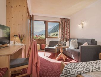  Double room glacier view - Biohotel Rastbichlhof 