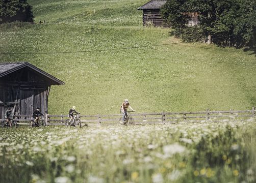 Biohotel Rastbichlhof: Mit einem 720 km umfassenden Wegenetz auf rund 13.000 Höhenmetern präsentiert sich das Stubaital als wahre Bikerarena. - Biohotel Rastbichlhof , Neustift im Stubaital, Tirol, Österreich