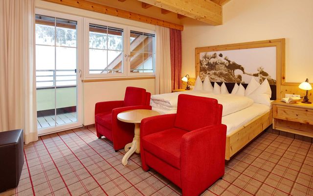 Double room pine with balcony image 2 - Hotel & Appartement Venter Bergwelt