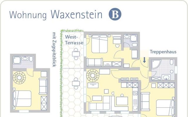 **** Vacation apartment Waxenstein Variant B image 11 - Gästehaus Ferienhaus Marianne 