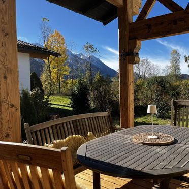 Terrace, Alpenchalet Teisenberg, Inzell, Bavaria, Germany