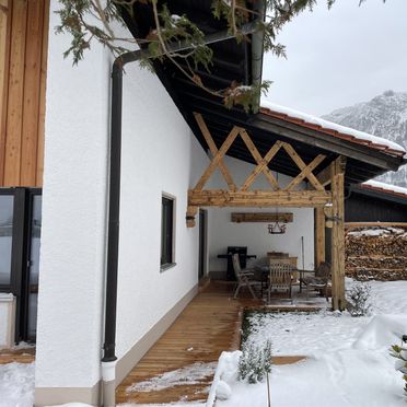 Terrace, Alpenchalet Teisenberg, Inzell, Bavaria, Germany