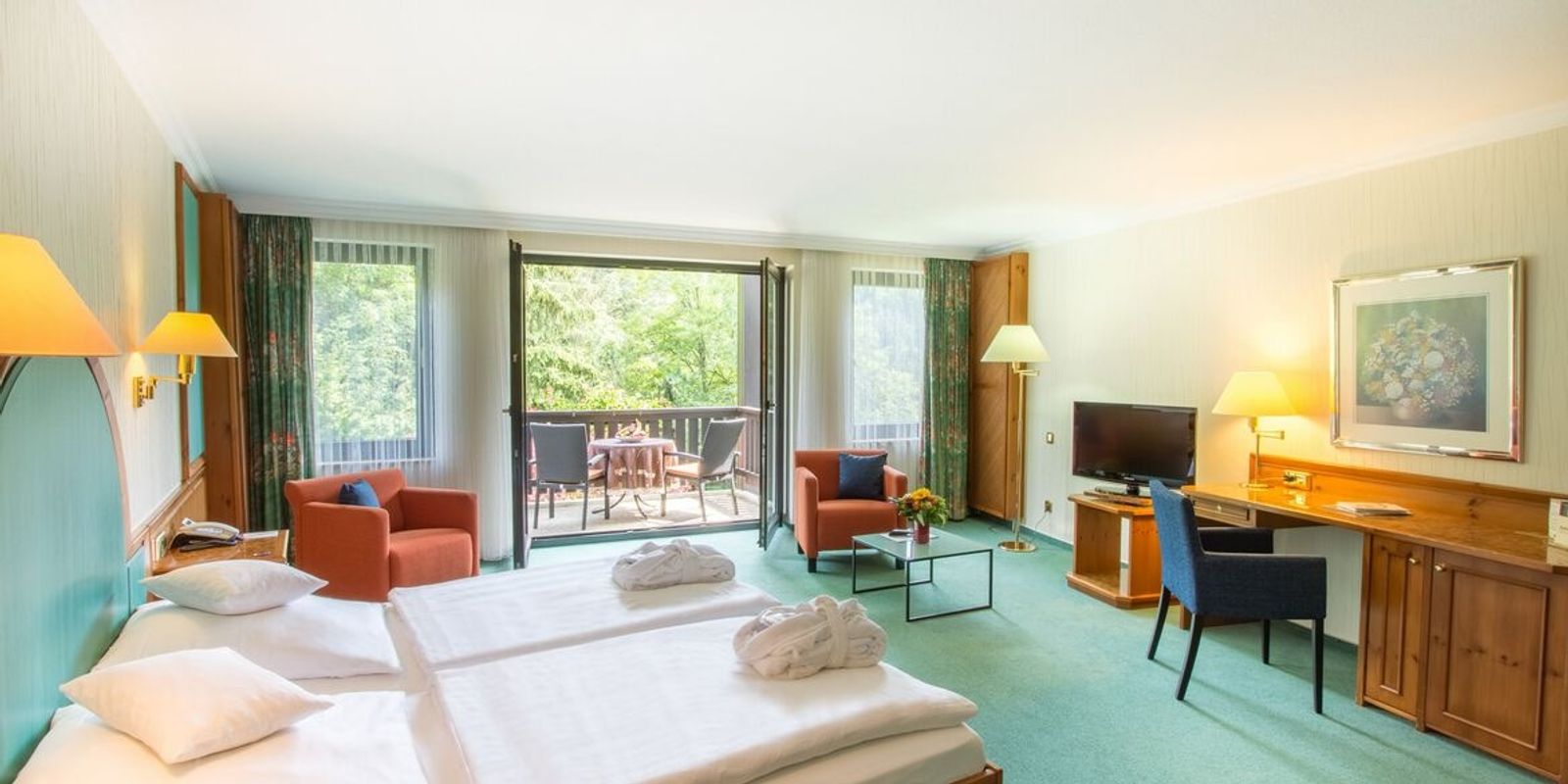 Deluxe Doppelzimmer image 3 - Romantik Hotel Stryckhaus